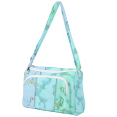 Background Marble Set Front Pocket Crossbody Bag by pakminggu