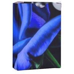 Blue Rose Roses Bloom Blossom Playing Cards Single Design (rectangle) With Custom Box by pakminggu