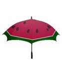 Watermelon Fruit Summer Red Fresh Food Healthy Golf Umbrellas View3