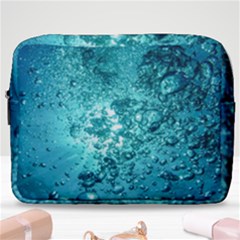 Nature Wallpaper Bubbles Water Bubbly Make Up Pouch (large) by pakminggu