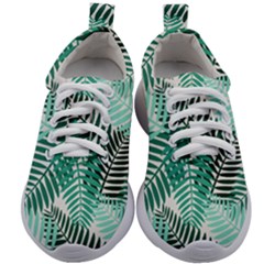 Background Pattern Texture Leaves Design Wallpaper Kids Athletic Shoes by pakminggu