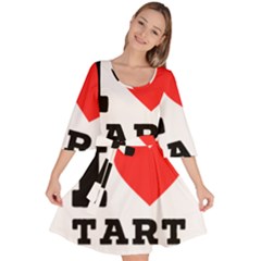 I Love Tart Velour Kimono Dress by ilovewhateva