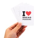 I love bread pudding  Playing Cards Single Design (Rectangle) with Custom Box View3