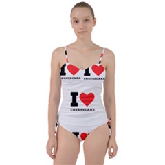 I Love Cheesecake Sweetheart Tankini Set by ilovewhateva