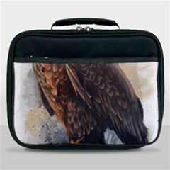 Eagle Art Eagle Watercolor Painting Bird Animal Lunch Bag by pakminggu