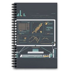 Remote Work Work From Home Online Work 5 5  X 8 5  Notebook by pakminggu