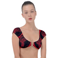 Artificial Intelligence Brain Think Cap Sleeve Ring Bikini Top by pakminggu