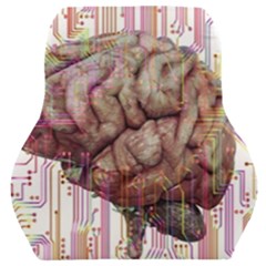 Brain Think Neurons Circuit Car Seat Back Cushion  by pakminggu