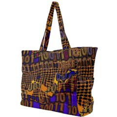 Binary Code Transformation Simple Shoulder Bag by pakminggu