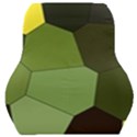 Mosaic Structure Background Tile Car Seat Back Cushion  View1