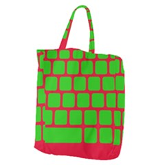 Keyboard Keys Computer Input Pc Giant Grocery Tote by danenraven