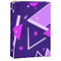 Purple Blue Geometric Pattern Playing Cards Single Design (Rectangle) with Custom Box View1