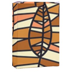 Autumn Leaf Mosaic Seamless Playing Cards Single Design (rectangle) With Custom Box by danenraven