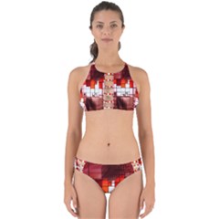 Pattern Structure Light Patterns Perfectly Cut Out Bikini Set by danenraven