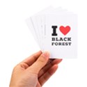 I love black forest Playing Cards Single Design (Rectangle) with Custom Box View3