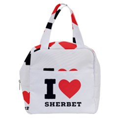 I Love Sherbet Boxy Hand Bag by ilovewhateva