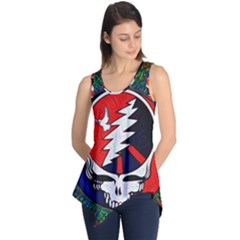 Grateful Dead Pattern Sleeveless Tunic by Mog4mog4