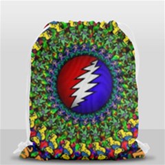 Grateful Dead Drawstring Bag (small) by Mog4mog4