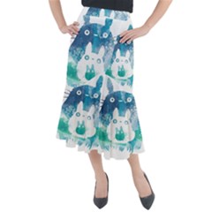 My Neighbor Totoro Midi Mermaid Skirt by Mog4mog4