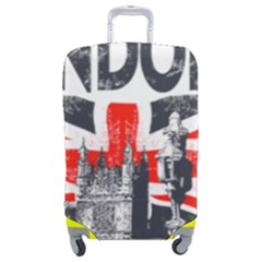 Big Ben City Of London Luggage Cover (medium) by Mog4mog4