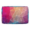 Multicolored Geometric Origami Idea Pattern Burner Gym Duffel Bag View3