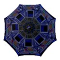 Blue Computer Monitor With Chair Game Digital Wallpaper, Digital Art Golf Umbrellas View1