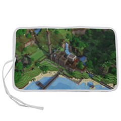 Green Village Miniature Technology Pen Storage Case (l) by Bakwanart
