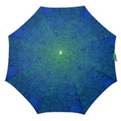 Blue And Green Circuit Board Wallpaper Circuit Board Sketch Straight Umbrellas by Bakwanart