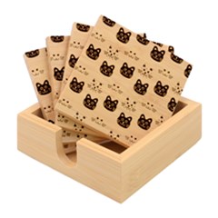 Cat Cat Background Animals Little Cat Pets Kittens Bamboo Coaster Set by 99art