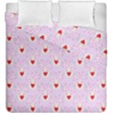 Easter Easter Bunny Hearts Seamless Tile Cute Duvet Cover Double Side (King Size) View1