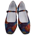 Background Graphic Beautiful Women s Mary Jane Shoes View1