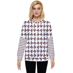 Mixed Abstract Colors Pattern Hidden Pocket Sweatshirt by dflcprintsclothing