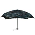 Architectural Design Abstract 3d Neon Glow Industry Mini Folding Umbrellas View3