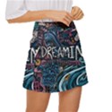 Graffiti Art Psychedelic Art Graphic Design Modern Art Mini Front Wrap Skirt View3