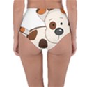 Animation-dog-cute-cartoon-drawing Reversible High-Waist Bikini Bottoms View2