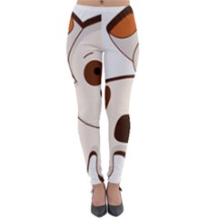 Animation-dog-cute-cartoon-drawing Lightweight Velour Leggings by 99art