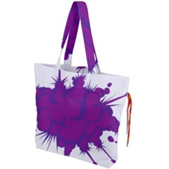 Explosion-firecracker-pyrotechnics Drawstring Tote Bag by 99art
