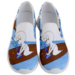 Spirit-boat-funny-comic-graphic Men s Lightweight Slip Ons by 99art