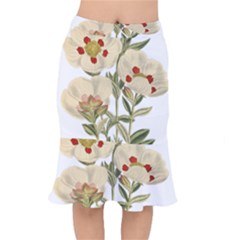 Nature-flower-leaf-plant-isolated Short Mermaid Skirt by 99art