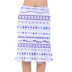 Marine Nautical Clip Art Short Mermaid Skirt by 99art