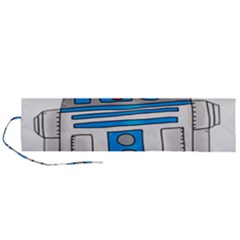 Technology-clip-art-r2d2 Roll Up Canvas Pencil Holder (l) by 99art