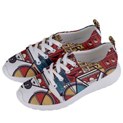 Amsterdam Graphic Design Poster Illustration Women s Lightweight Sports Shoes by 99art
