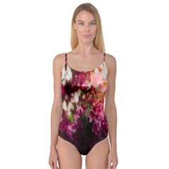 Pink Flower Camisole Leotard  by artworkshop