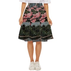Pink Peony  Flower Classic Short Skirt by artworkshop
