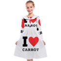 I love carrots  Kids  Midi Sailor Dress View1