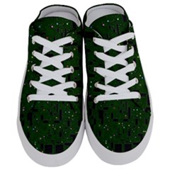 Circuit Board Conductor Tracks Half Slippers by Cowasu
