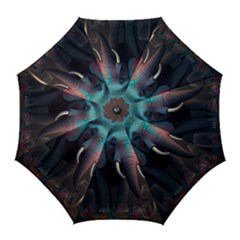 Elephant Tusks Trunk Wildlife Africa Golf Umbrellas by Ndabl3x