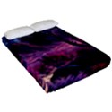 Landscape Painting Purple Tree Fitted Sheet (Queen Size) View2