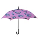 Hearts Pattern Love Hook Handle Umbrellas (Large) View3