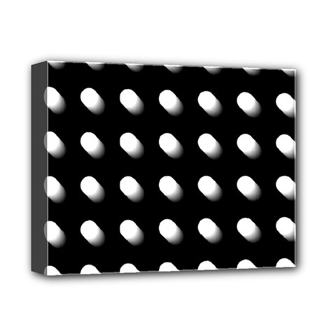 Background Dots Circles Graphic Deluxe Canvas 14  X 11  (stretched) by Ndabl3x